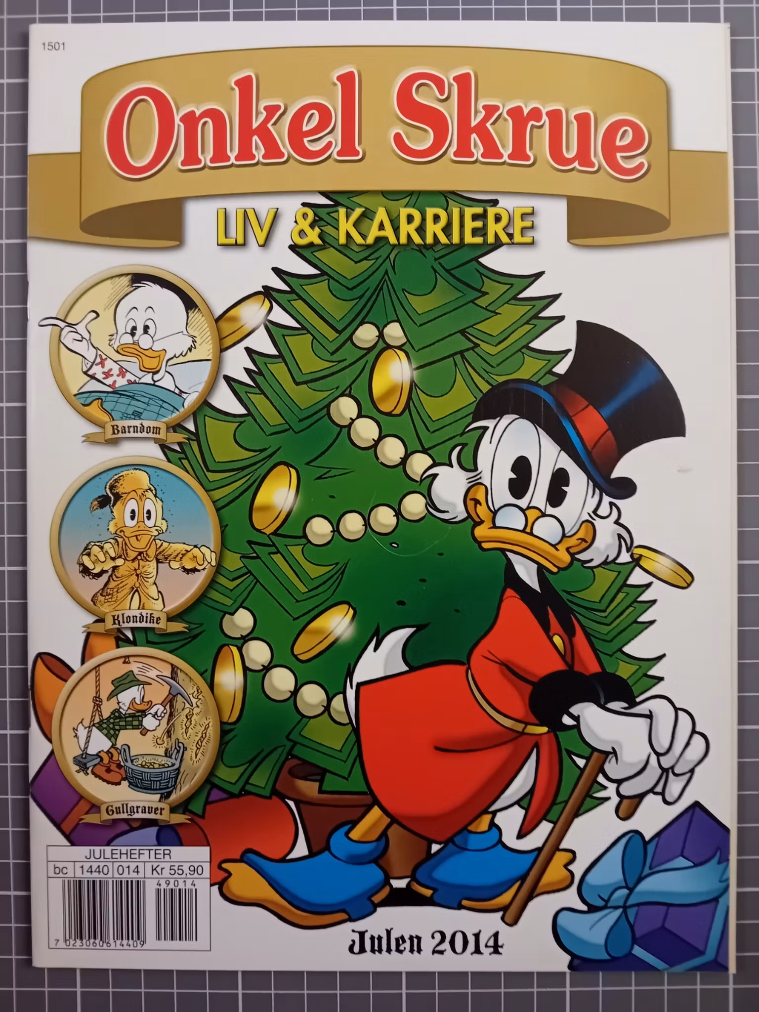 Onkel Skrue Liv og karriere Julen 2014