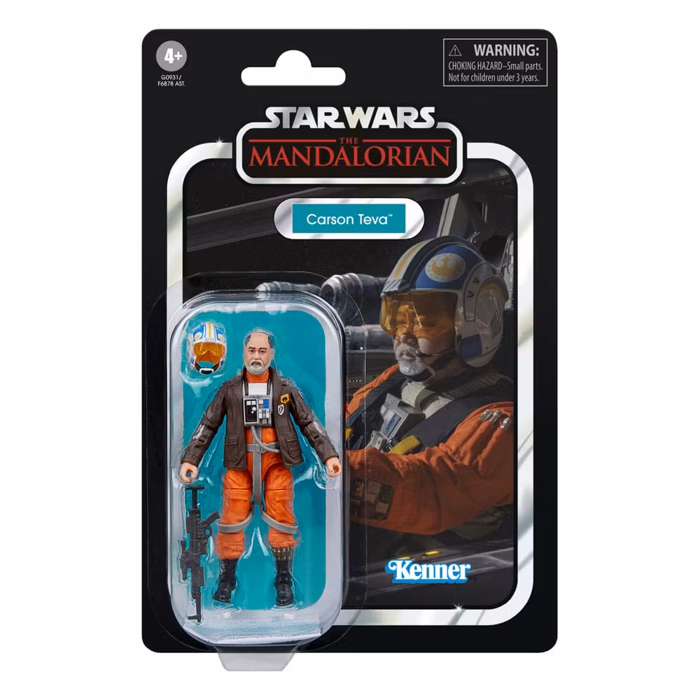 Star Wars Vintage Collection Action Figure Carson Teva (The Mandalorian) 10 cm