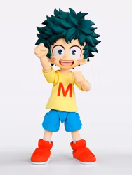 My Hero Academia S.H.Figuarts Action Figure Izuku Midoriya & Katsuki Bakugo -Childhood Set- 9 cm (Totalpris 1049,-)