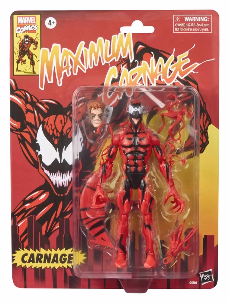 Maximum Carnage Marvel Legends Action Figure Carnage 15 cm (Totalpris 398,-)