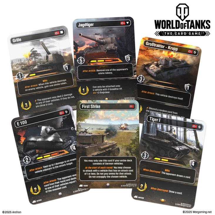 World of Tanks TCG First Strike Starter Deck Tyskland (Engelsk utgave)
