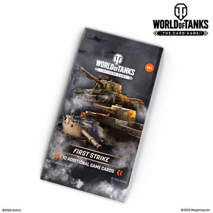 World of Tanks TCG First Strike Booster pack (Engelsk utgave)