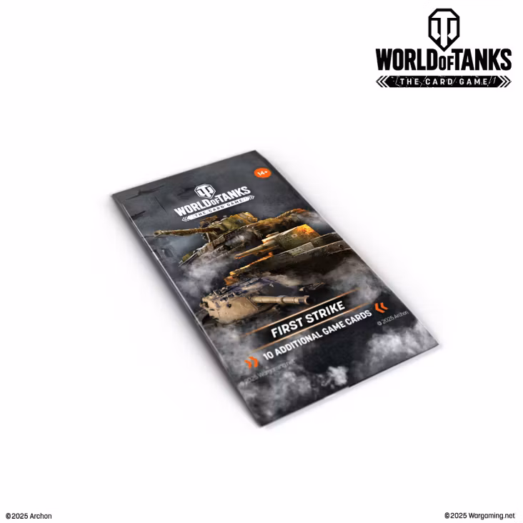 World of Tanks TCG First Strike Booster pack (Engelsk utgave)