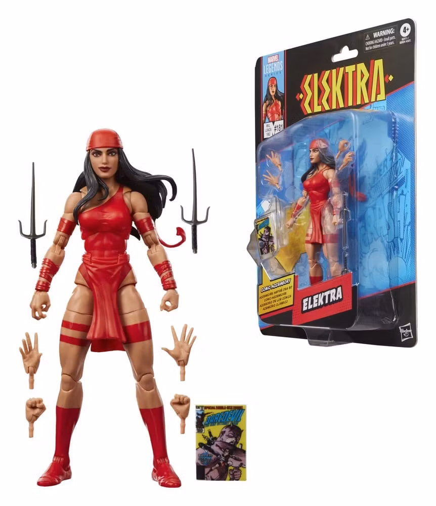 Elektra Marvel Legends Action Figure Elektra 15 cm (Totalpris 398,-)
