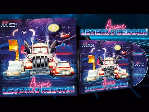 Jessy Mach: Anime legends reborn 33rpm Vinylplate (Limited 500 eks.)