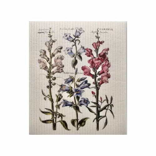 Disktrasa Blå blomster