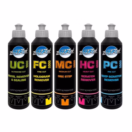 Zvizzer Polerings Pakke PC HC MC FC UC