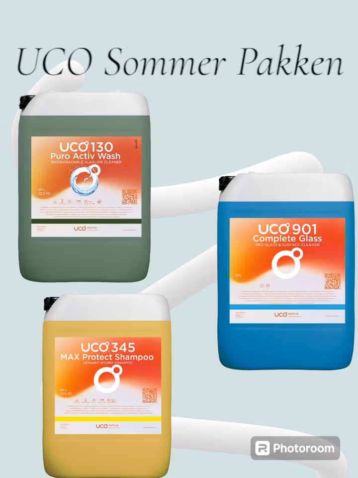 UCO Sommer Vaske Pakken 3stk 5L