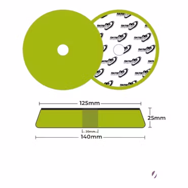 Pads99 Twister 125mm Grønn Ultra Fin  DA