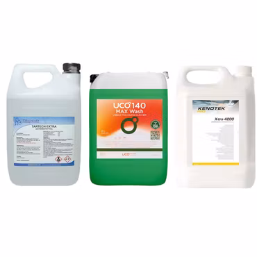 Vinterpakken 3 * 5L (Skum, avfetting og Flyeverustfjerner)
