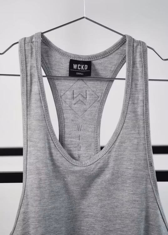 TANK TOP MEN GRÅ