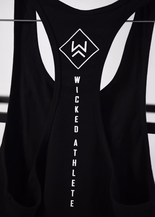 TANK TOP MEN SVART
