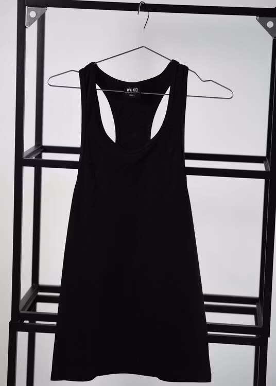 TANK TOP MEN SVART