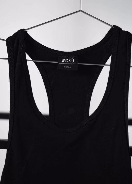 TANK TOP MEN SVART