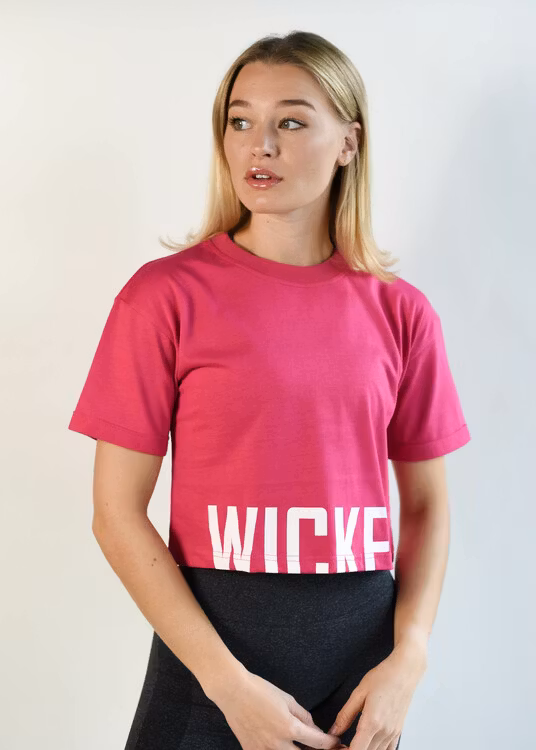 CROOPED T-shirt Rosa