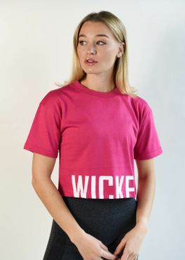 CROOPED T-shirt Rosa