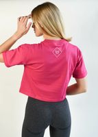 CROOPED T-shirt Rosa