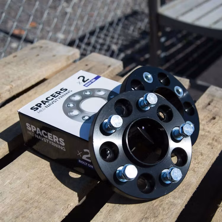 Svarta spacers 20mm Bmw 5x120 - 72,6 nav / par