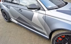 RS6 - Sidokjolar diffusers AUDI RS6 C7