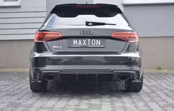 RS3 - Bakre diffuser splitter - Audi RS3 8V Facelift Sportback