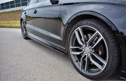 S3 - Sidokjol splitter - Audi S3 8V Facelift