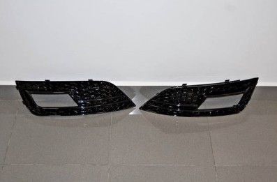 A4 - RS dimljus galler till Audi A4 B8.5 blanksvart