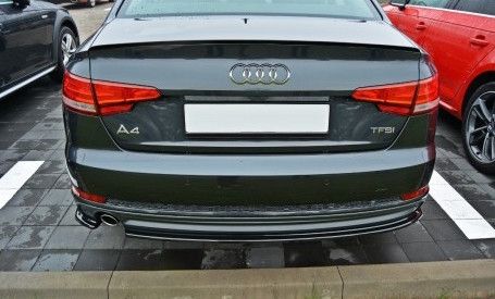 A4 - Bakre diffusersplitter & sidosplitter - Audi A4 B9 S-line