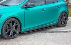 V40 - Sidokjol splitter - Volvo V40 R-design (2012-2019)