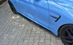 M4 F82 - Sidokjol splitter - carbon