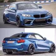 2 SERIE F87 M2 - CARBON WIDEBODY KIT CARBON MED KOLFIBER AERO KIT