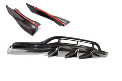 C-CLASS C205 C63 AMG - CARBON REAR DIFFUSER & EXTENSIONS