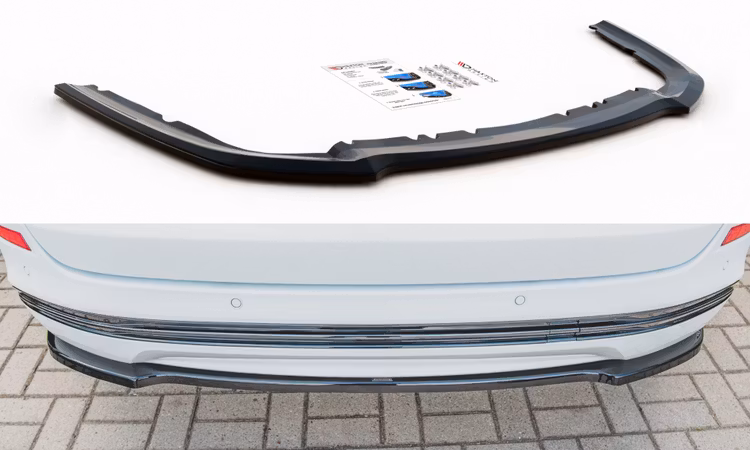 MONDEO - BAKRE NEDRE SPLITTER MK5 FACELIFT