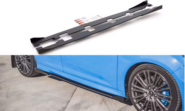 FOCUS RS - RACING SIDO DIFFUSERS MK3