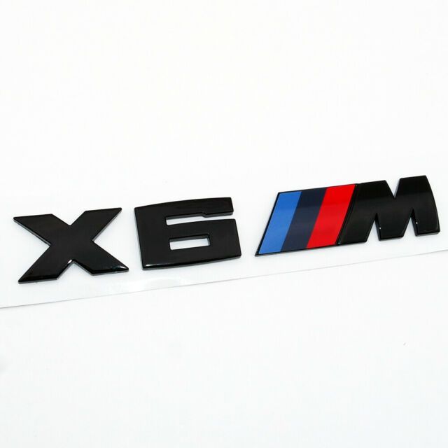 BMW Modellbeteckning X6 M SVART