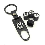 Volkswagen Ventilhattar Svart med Nyckelring