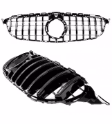 Mercedes-benz C Klass W205 S205 Grill AMG GT SVART