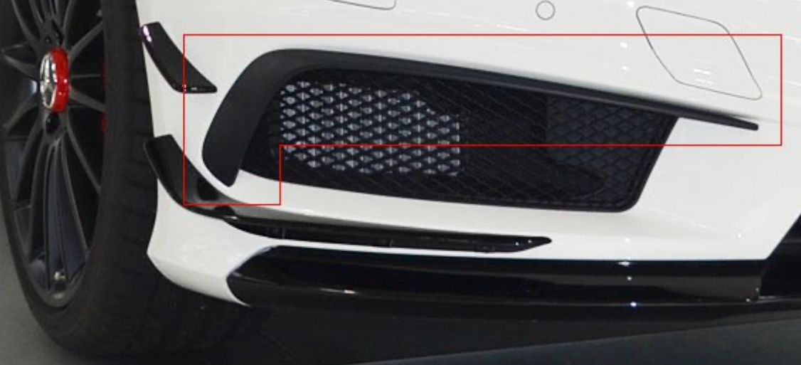 A class - w176 spoilerflaps mercedes original