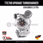 TTE700 EVO EA855 2.5 TFSI UPGRADE TURBOCHARGER Upgrade...