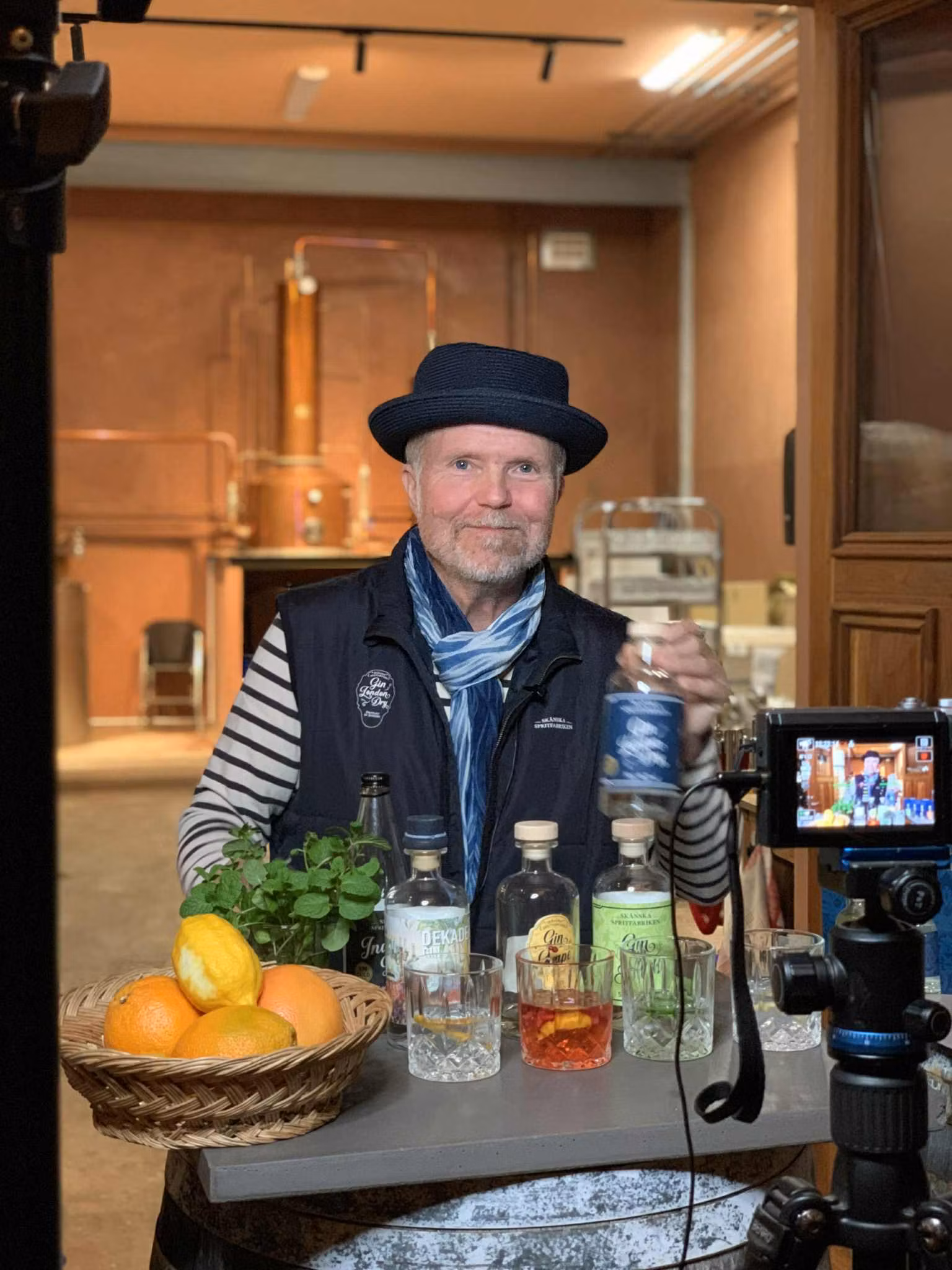 Ginprovning i Södra Sandby