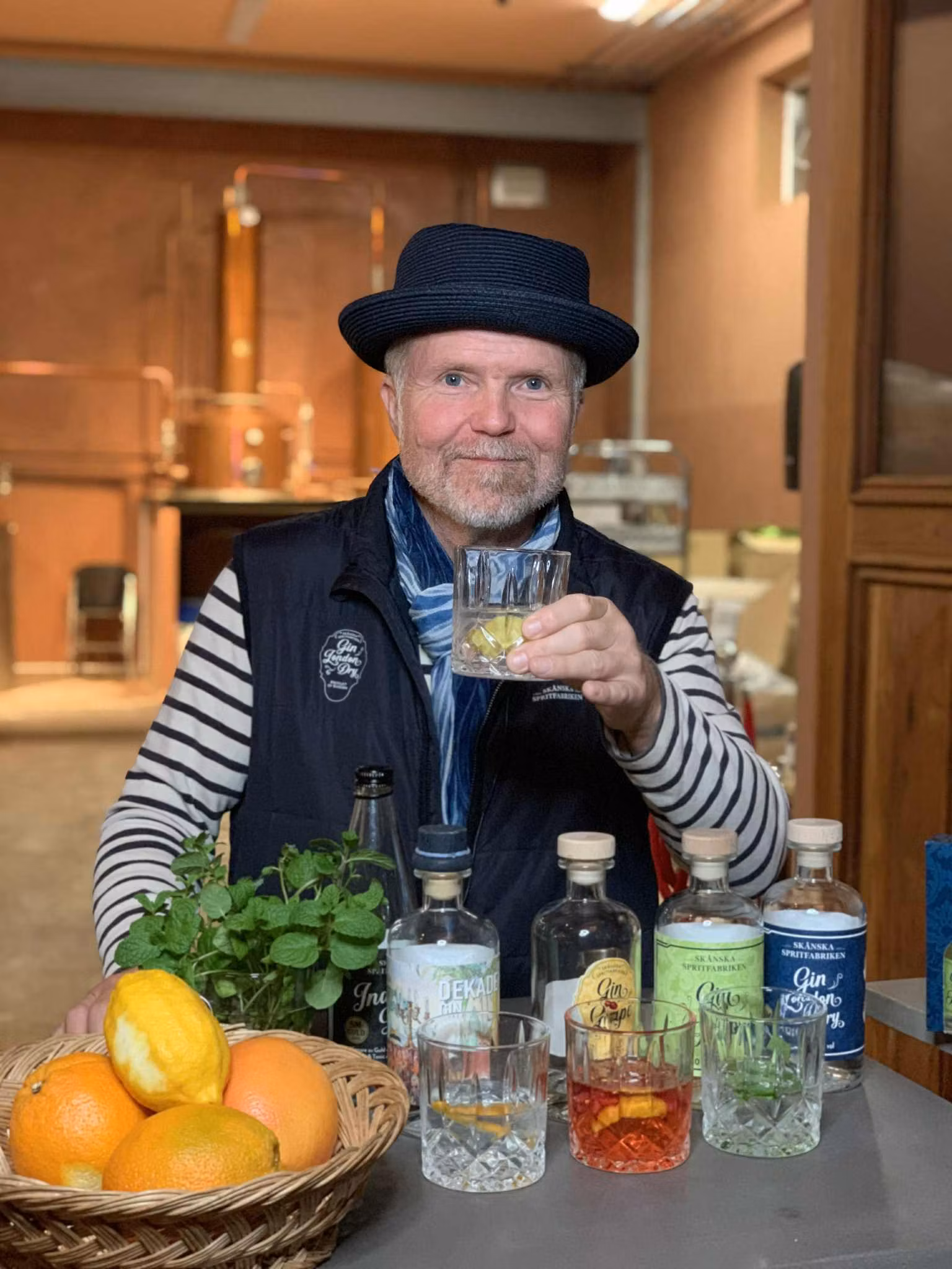 Ginprovning i Södra Sandby