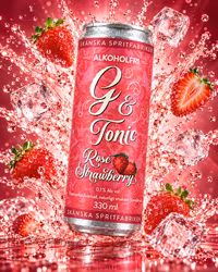12st G & Tonic Rosé Strawberry