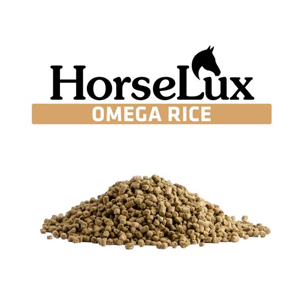 HorseLux Omega Rice, 20 kg (Beställningsvara ca 14 dagar)