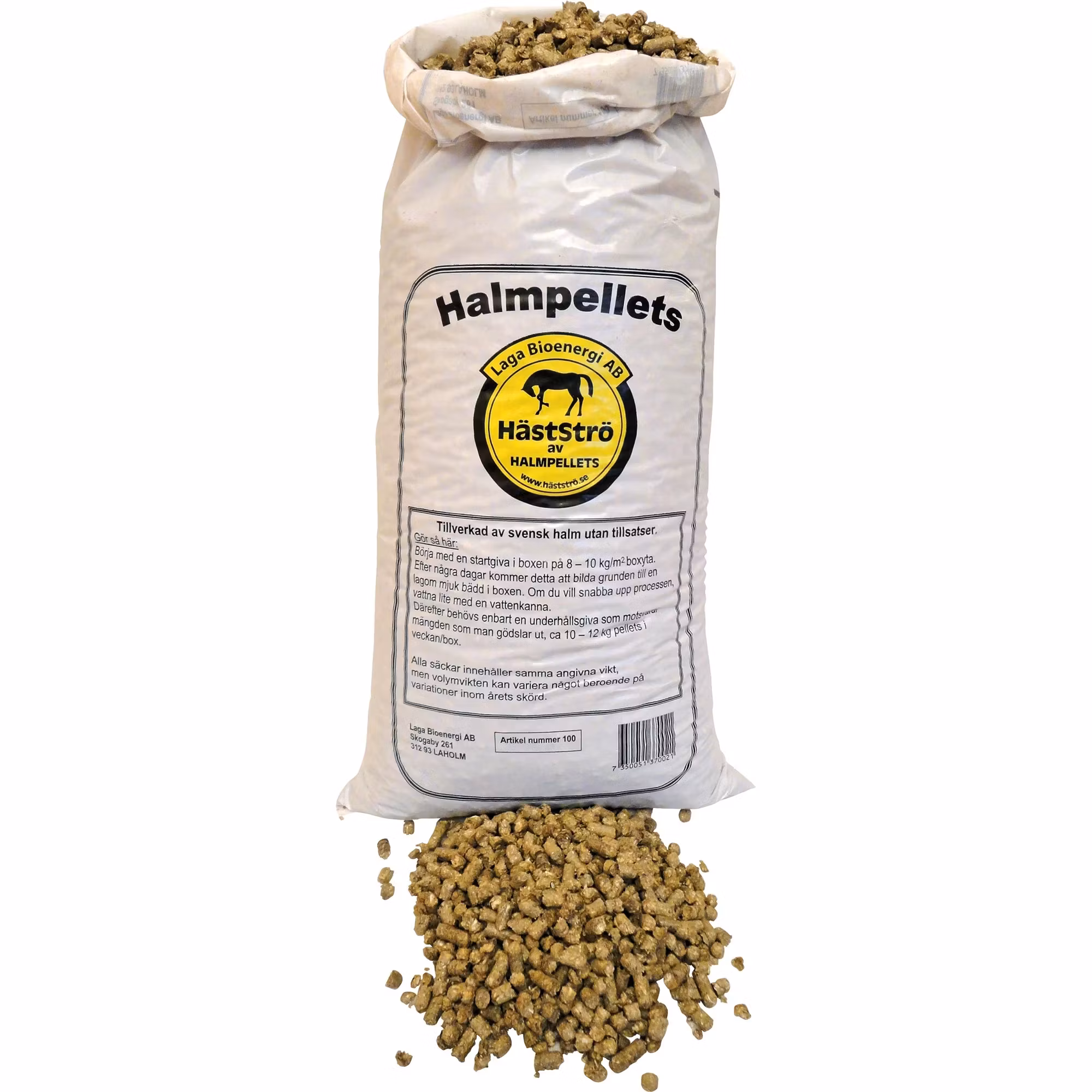 Halmströpellets 13 kg (OBS Ej fri leverans)