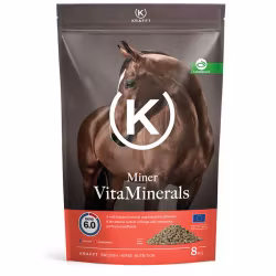 Krafft Miner Extra pellets 8 kg (Röd)
