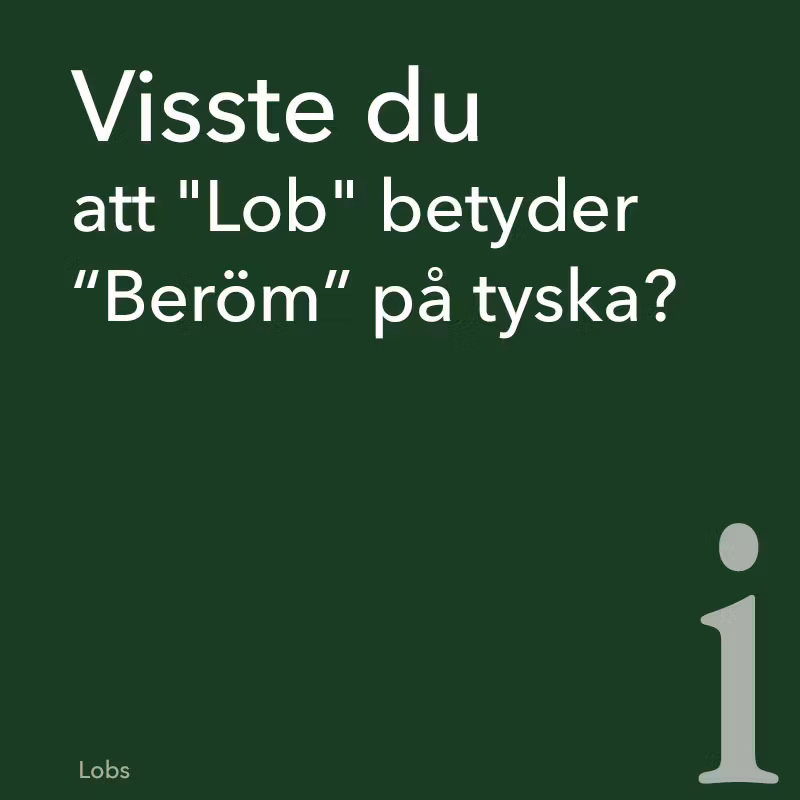 Lobs Godis