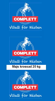 Majs krossad 20 kg