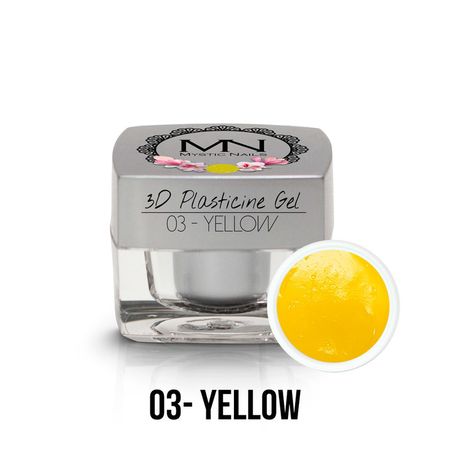 50% MN - 3D Plasticine Yellow