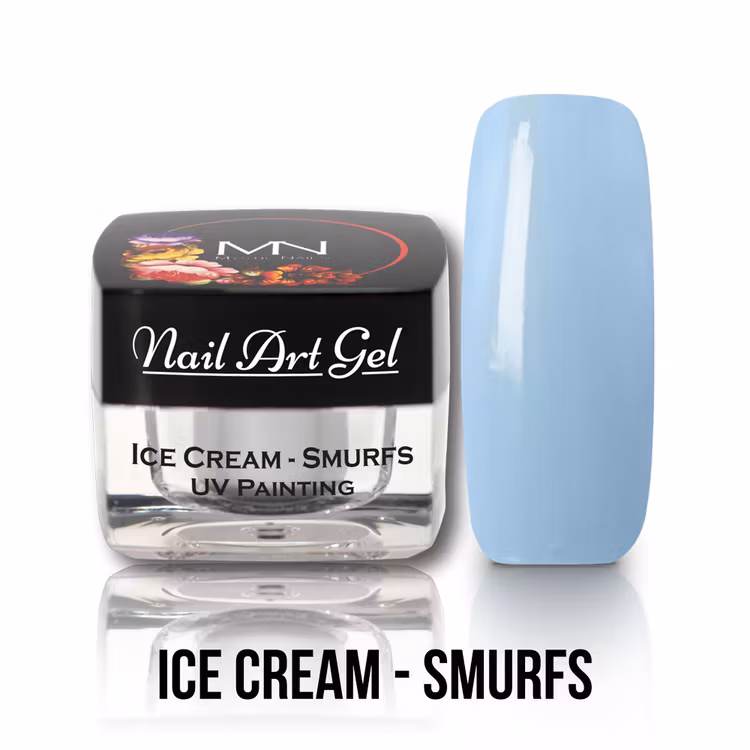 MN - Nail Art Gel - Smurfs