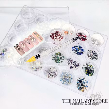 Förvaringsask - 24 Burkar