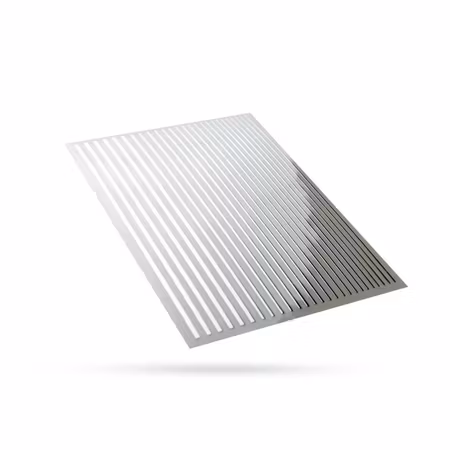 Metal Line Stickers - Silver